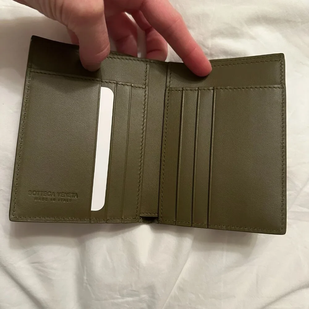 Bottega Veneta intrecciato flap